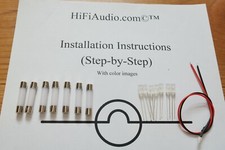 Kit set luci lampadina led