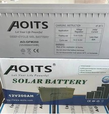 BATTERIA GEL 200AH 12V