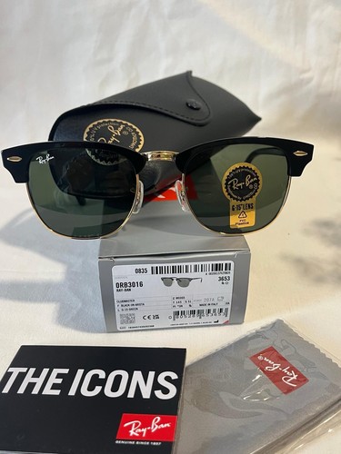 Ray ban clubmaster rb3016 - rb3016, nero