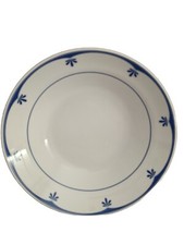 Piatto Grande Fondo In Porcellana Cipa Vintage