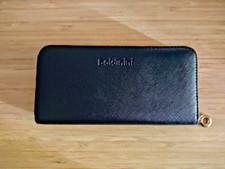 Baldinini Portafoglio Nero Zip-Around – Elegante, Compatto e Funzionale