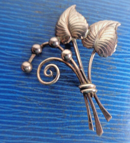 Spilla floreale vintage - vintage, in