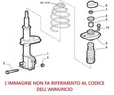Ammortizzatore anteriore - ammortizzatore,