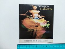 ADESIVO OSANNA SUDDANCE DISCO CBS STICKER AUTOCOLLANT VINTAGE 80s ORIGINAL