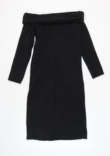 Abito donna Zara nero midi
