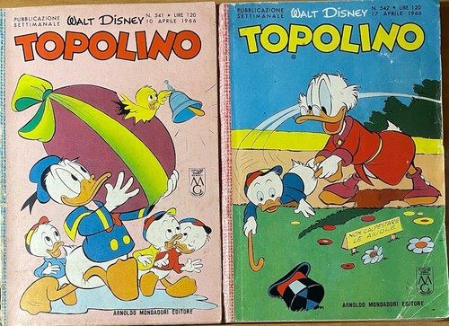 Topolino numeri 541 - numeri, 542