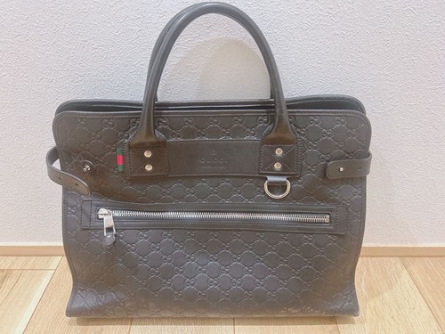 Borsa lavoro gucci grigio - gucci,