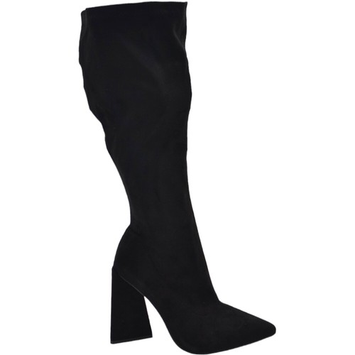 Stivali donna nero - , camoscio