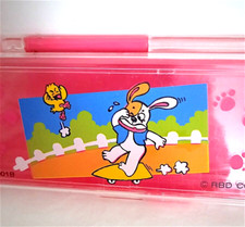 COCO DOGGIE 80s Rdb Taiwan kawaii pink pencil case astuccio plastica nuovo