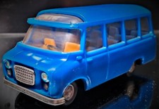 MODELLO FUGONE '50 '70 VINTAGE POLITOYS 43 FIAT 615 SCALA 1/41 BLU ORIGINALE XX