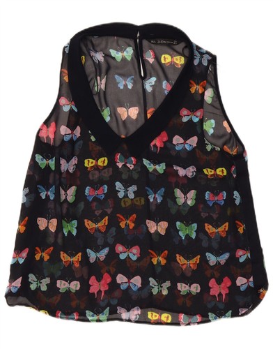 Top blusa senza maniche zara - top,