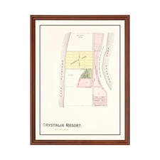 Old Map of Crystalia Resort