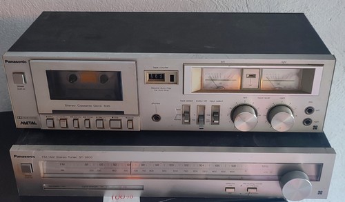 Panasonic 635 deck cassette - panasonic,
