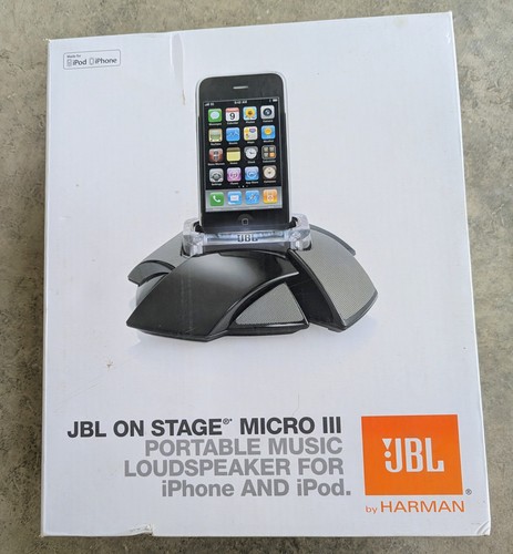 Jbl stage micro iii - on,
