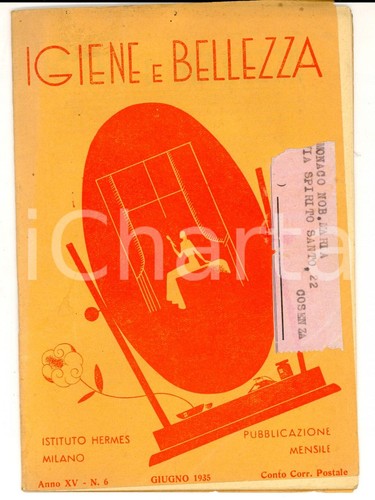 1935 milano istituto hermes - milano,