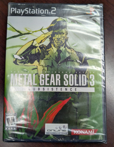 Metal gear solid - solid, subsistence
