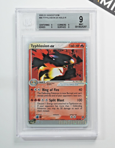Pokemon bgs typhlosion ex - bgs,