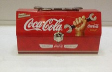 COCA COLA SCATOLA PORTAOGGETTI IN METALLO METAL BOX FOR TOOLS BOÎTE À OUTILS