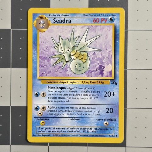 Carta pokemon italiana seadra - italiana,