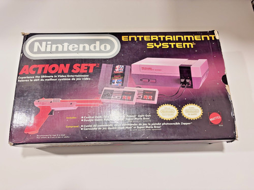 Nes action set nintendo - nes,