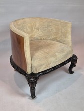 POLTRONA A POZZETTO ART DECO 1930