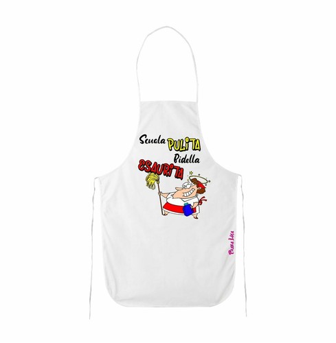 Grembiule bianco cucina - grembiule,