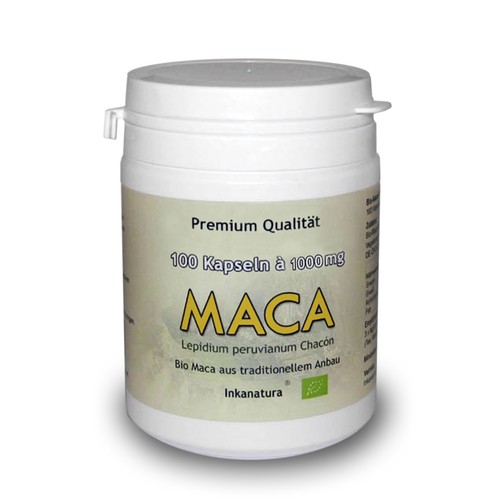 100 stk maca capsule 1000mg - capsule,