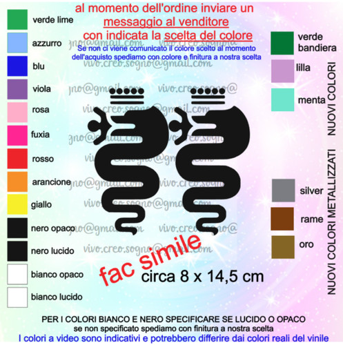 Adesivi coppia loghi alfa - adesivi,