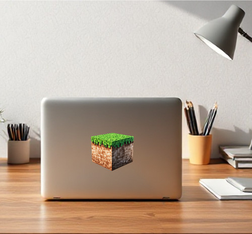 Minecraft blocco adesivi - minecraft, 3d