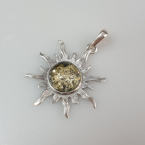 Ciondolo solare estivo ambra