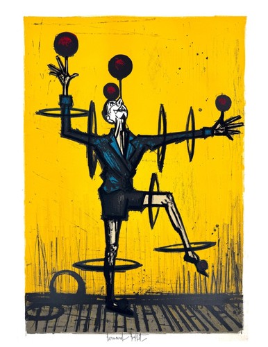 Bernard buffet jongleur - "le, jongleur"