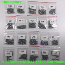 100 pezzi staffe ortodontiche