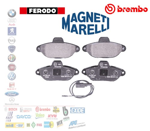Pastiglie freno anteriori - pastiglie,