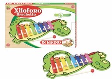 Xilofono draghetto legno - in,