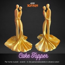 cake topper matrimonio - decorazione - eventi