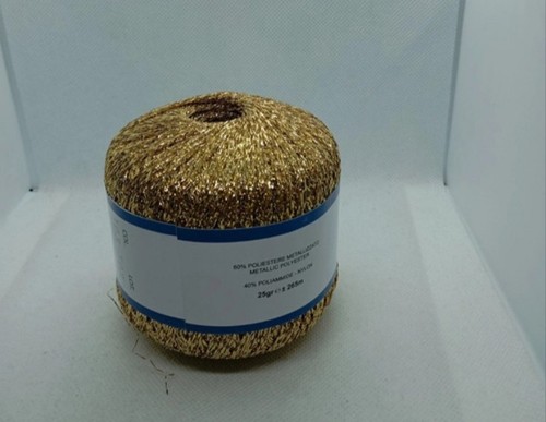 Filato metallico oro glitter