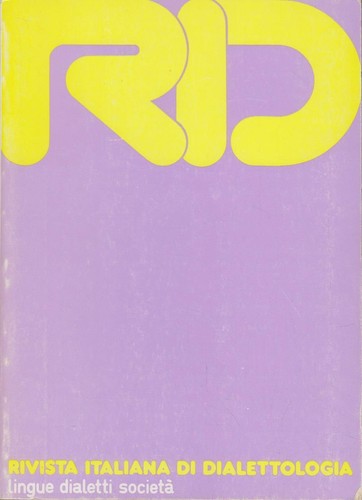 Rid rivista italiana - italiana, di