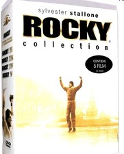 ROCKY collection-cofanetto 5 film dvd - edizione speciale 25^anniversario-nuovo
