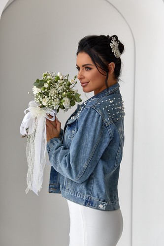 Giacca denim sposa - giacca,