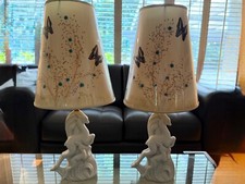 COPPIA LAMPADE DA CERVO VAN