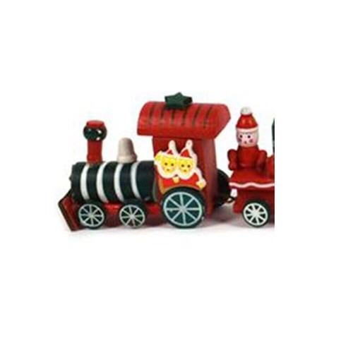 Treno legno natalizio - treno,