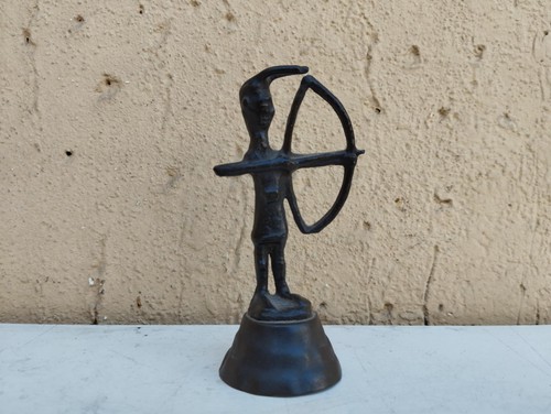 Antico bronzetto bronzo - bronzetto,