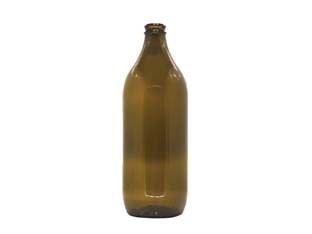 Bottiglia birra marrone - bottiglia,