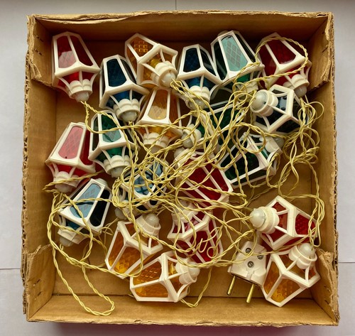 Lanterns vintage christmas - vintage,