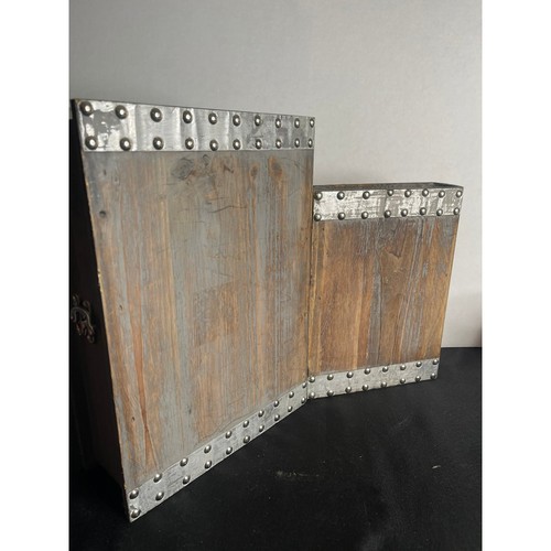 Scatola libro rustica - rustica, legno