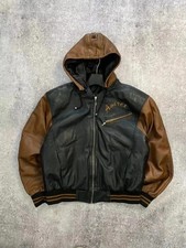 Giacca da volo biker vera
