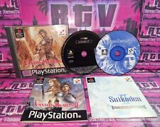 ?? VANDAL HEARTS II + DEMO SUIKODEN 2 SONY PS1 PAL ITA ?? CIB 100% RARO MINT