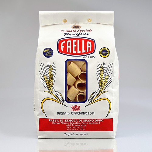 Mezzi paccheri pasta - pasta, di