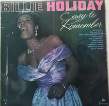 Billie Holiday–Easy To Remember, used LP vinyl, first press UK 1966,  G and VG+