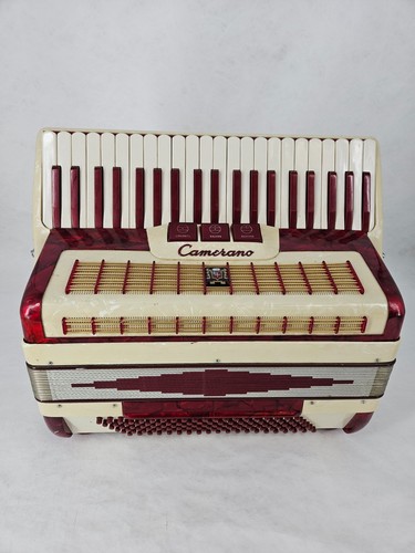 Pearl red white camerano - pearl, red/white